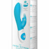 The Rabbit Company The Come Hither Rabbit Rechargeable Silicone G-Spot Vibrator - Blue
