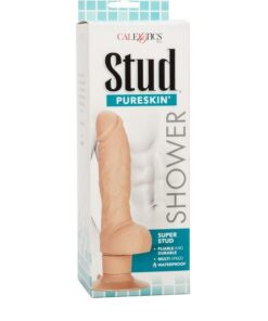 Shower Stud Super Stud Vibrating Dildo - Vanilla