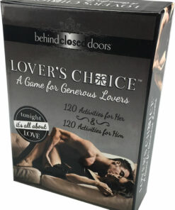 Behind Closed Door Lovers Choice Game For Couples