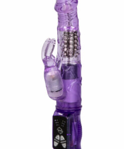 Petite Jack Rabbit Vibrator Waterproof 4.75in - Purple