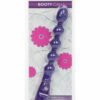 Booty Call Booty Bender Silicone Beaded Butt Plug - Purple