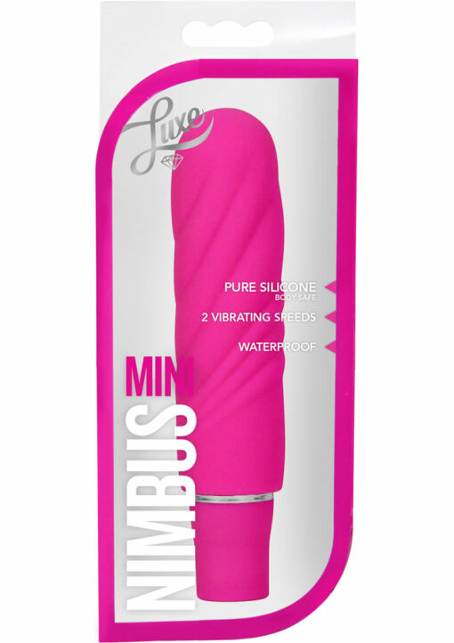 Luxe Nimbus Mini Silicone Vibrator - Pink