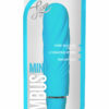 Luxe Nimbus SiliconeMini Vibrator - Aqua