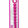 Luxe Silicone Anal Beads - Pink