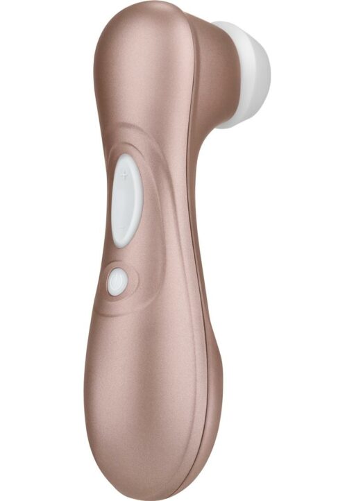 Satisfyer Pro 2 Generation 2 Rechargeable Silicone Clitoral Stimulator 6.5in - Bronze