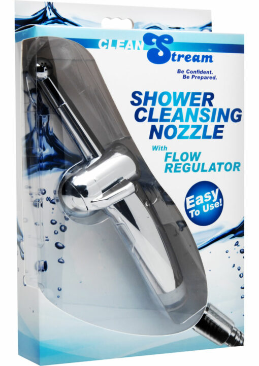 CleanStream Shower Cleansing Nozzle with Flow Regulator - Red