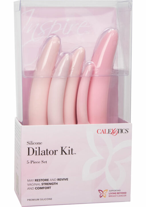 Inspire Silicone Dilator Kit (5 Piece Set) - Pink