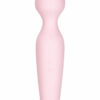 Inspire Rechargeable Silicone Vibrating Ultimate Wand Massager - Pink