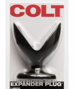 COLT Expander Plug Butt Plug - Large - Black
