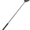 Rouge Fifty Times Hotter Leather Hand Riding Crop - Black