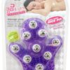 Simple and True Roller Balls Massager Glove - Purple