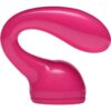 Wand Essentials Deep Glider Curbed G-Spot Attachment - Pink