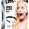 Strict Spider Mouth Gag - Black