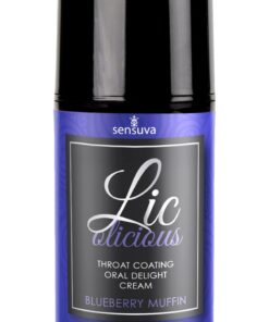 Licolicious Throat Coating Oral Delight Cream Blueberry Muffin 1.7oz