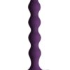 Petite Sensations Pearls Silicone Vibrating Anal Probe - Purple