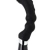 Nu Sensuelle Homme Pro Rechargeable Silicone Prostate Massager - Black