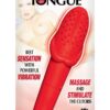 Incredible Oral Tongue Silicone Vibrator - Red