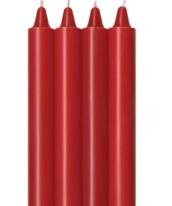 Make Me Melt Warm-Drip Candles 4 Pack - Red Hot