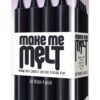 Make Me Melt Warm-Drip Candles (4 Pack) - Jet Black