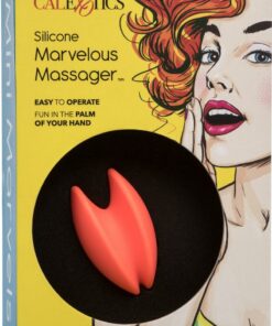 Mini Marvels Marvelous Silicone Rechargeable Massager - Orange