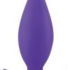 Inya Spade Silicone Butt Plug - Medium - Purple