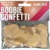 Boobie Mylar Confetti Pack Gold Jumbo Size
