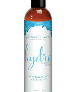 Intimate Earth Hydra Organic Water Based Glide Lubricant - Natural Plant Cellulose 8oz