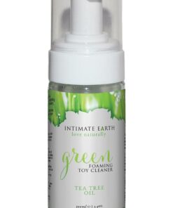 Intimate Earth Green Foaming Toy Cleaner Tea Tree Oil 3.4oz