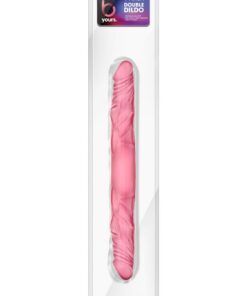 B Yours Double Dildo 14in - Pink