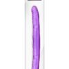 B Yours Double Dildo 16in - Purple