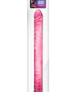 B Yours Double Dildo 18in - Pink