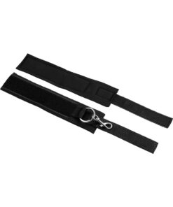 Master Series Interlace Over and Under the Bed Restraint Set - Black