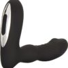 Silicone Wireless Pinpoint Probe USB Rechargeable Anal Vibrator Waterproof - Black