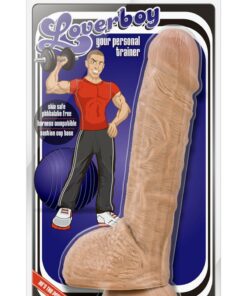 Coverboy Your Personal Trainer Dildo with Balls 9in - Caramel