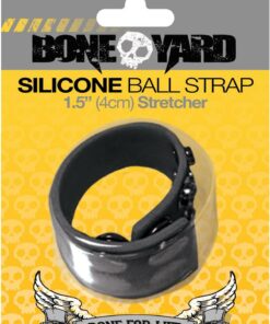 Boneyard Silicone Ball Strap 1.5in Stretcher- Black