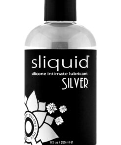 Sliquid Naturals Silver Silicone Vegan Intimate Lubricant 8.5oz