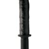 Master Series Violator XL Vibrating Dildo Thruster - Black