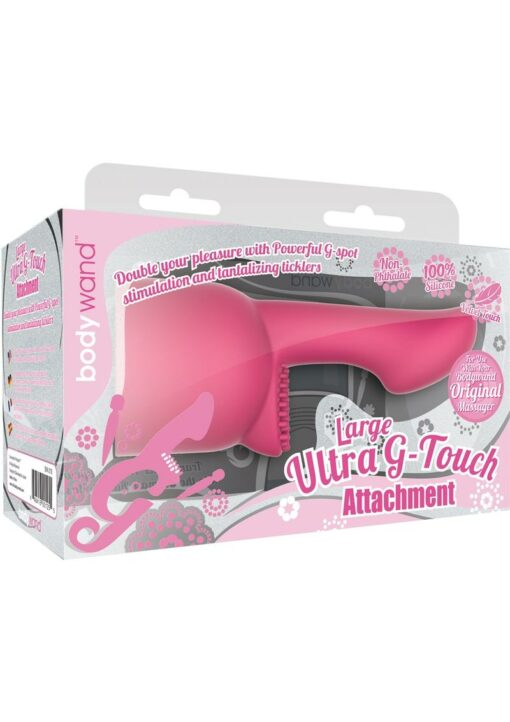 Bodywand Ultra G-Touch Silicone Attachment - Large - Pink