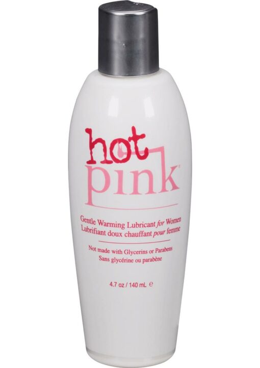 Hot Pink Water Based Warming Lubricant 4.7oz