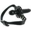 Strict Leather Ride Me Mouth Gag - Black