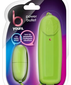 B Yours Power Bullet with Remote Control - Lime