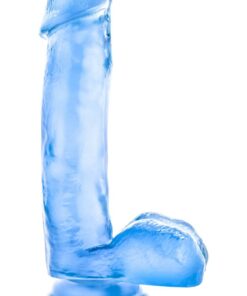 B Yours Sweet N` Hard 1 Dildo with Balls 7in - Blue