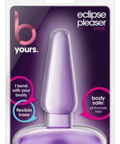 B Yours Eclipse Pleaser Butt Plug - Small - Purple