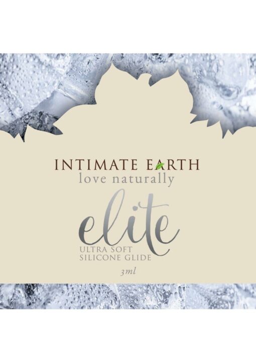 Intimate Earth Elite Ultra Soft Silicone Glide Lubricant 3ml Foil