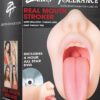 Zero Tolerance Real Mouth Stroker Masturbator with DVD - Vanilla