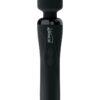 Wanachi Body Recharger Silicone Rechargeable Wand Massager - Black