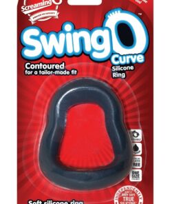 SwingO Curve Silicone Cock Ring - Grey