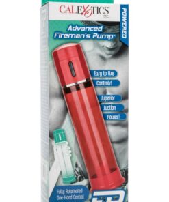 Advanced Fireman`s Pump Fully Automated One-Hand Control Penis Pump Red