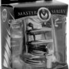 Master Series Deluxe Cleaver Urethral Spreader CBT Chastity Cage - Silver