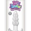 Jelly Rancher Ripple T Plug Butt Plug - Clear